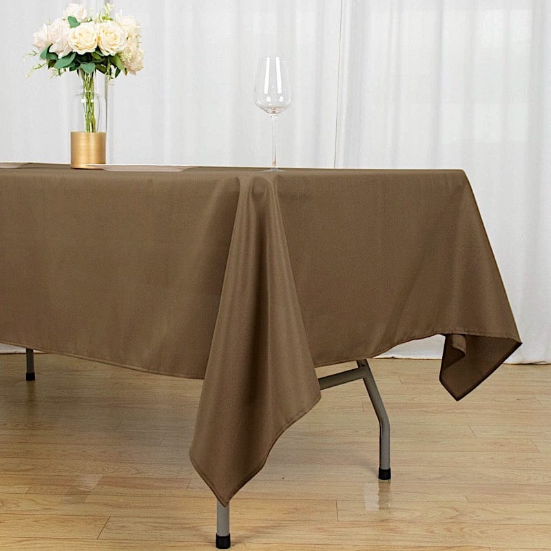 60x102" Polyester Rectangular Tablecloth Wedding Table Linens