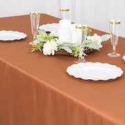 60x102" Polyester Rectangular Tablecloth Wedding Table Linens