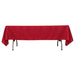 60x102" Polyester Rectangular Tablecloth Wedding Table Linens TAB_60102_WINE_POLY