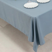 60x102" Premium Polyester Rectangular Tablecloth Wedding Table Linens