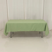60x102" Premium Polyester Rectangular Tablecloth Wedding Table Linens