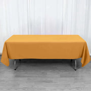 60x102" Premium Polyester Rectangular Tablecloth Wedding Table Linens