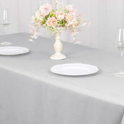 60x102" Premium Polyester Rectangular Tablecloth Wedding Table Linens