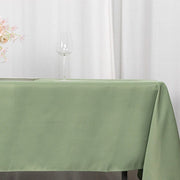 60x102" Premium Polyester Rectangular Tablecloth Wedding Table Linens