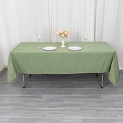 60x102" Premium Polyester Rectangular Tablecloth Wedding Table Linens