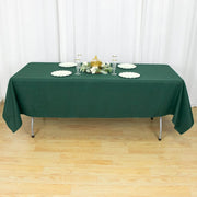 60x102" Premium Polyester Rectangular Tablecloth Wedding Table Linens