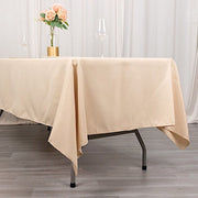 60x102" Premium Polyester Rectangular Tablecloth Wedding Table Linens