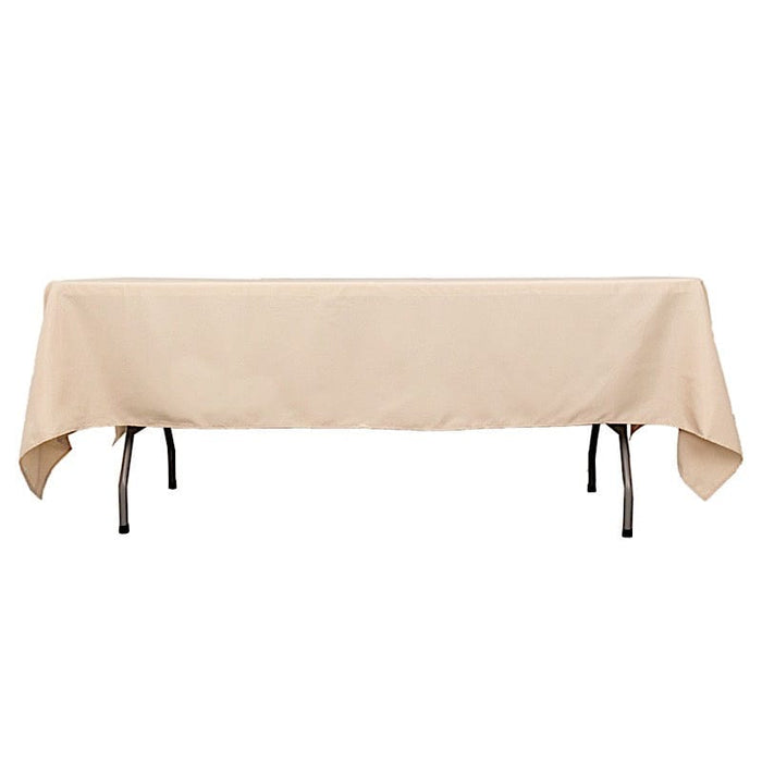 60x102" Premium Polyester Rectangular Tablecloth Wedding Table Linens TAB_60102_081_PRM