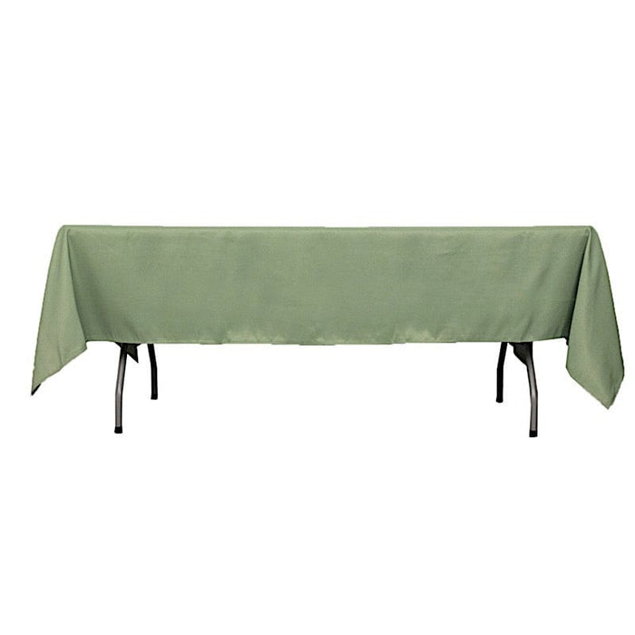 60x102" Premium Polyester Rectangular Tablecloth Wedding Table Linens TAB_60102_DSG_PRM