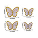64 Assorted 3D Butterfly Cake Toppers Cupcake Decorations - Pink and Purple CAKE_TOP_017_BUT01_MIX