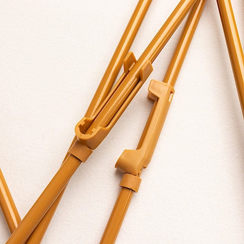 65" tall Metal Easel Collapsible Tripod Stand - Black