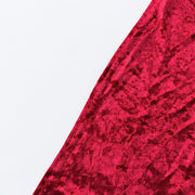 6ft Crushed Velvet Stretch Fitted Rectangular Table Cover