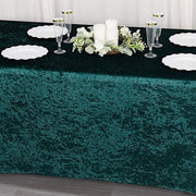 6ft Crushed Velvet Stretch Fitted Rectangular Table Cover