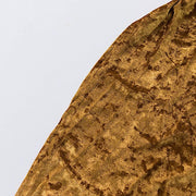 6ft Crushed Velvet Stretch Fitted Rectangular Table Cover - Beige