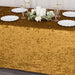 6ft Crushed Velvet Stretch Fitted Rectangular Table Cover - Beige