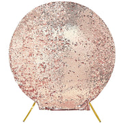 7.5 ft Big Payette Sequin Round Backdrop Stand Cover Wedding Decorations BKDP_STNDCIR1_71_046