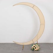7.5 ft Fitted Spandex Crescent Moon Wedding Arch Backdrop Stand Cover