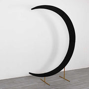 7.5 ft Fitted Spandex Crescent Moon Wedding Arch Backdrop Stand Cover