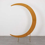 7.5 ft Fitted Spandex Crescent Moon Wedding Arch Backdrop Stand Cover