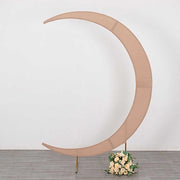 7.5 ft Fitted Spandex Crescent Moon Wedding Arch Backdrop Stand Cover
