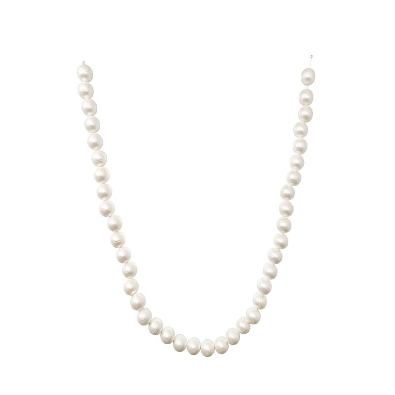 7.5 ft Foam Garland with Pearls - White BKDP_DECOR_PRL_4CM_WHT