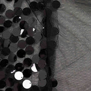 7.5 ft Sparkly Big Payette Sequin Backdrop Stand Cover