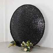 7.5 ft Sparkly Big Payette Sequin Backdrop Stand Cover