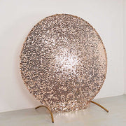 7.5 ft Sparkly Big Payette Sequin Backdrop Stand Cover