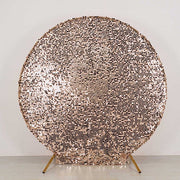7.5 ft Sparkly Big Payette Sequin Backdrop Stand Cover