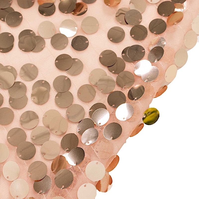 7.5 ft Sparkly Big Payette Sequin Backdrop Stand Cover