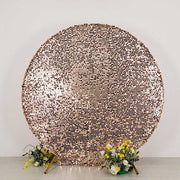 7.5 ft Sparkly Big Payette Sequin Backdrop Stand Cover