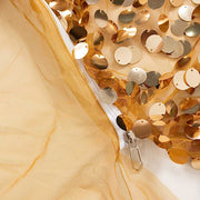 7.5 ft Sparkly Big Payette Sequin Backdrop Stand Cover