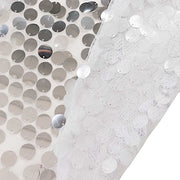 7.5 ft Sparkly Big Payette Sequin Backdrop Stand Cover