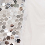 7.5 ft Sparkly Big Payette Sequin Backdrop Stand Cover