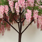 7 ft Freestanding Wisteria Tree With Detachable Metal Base