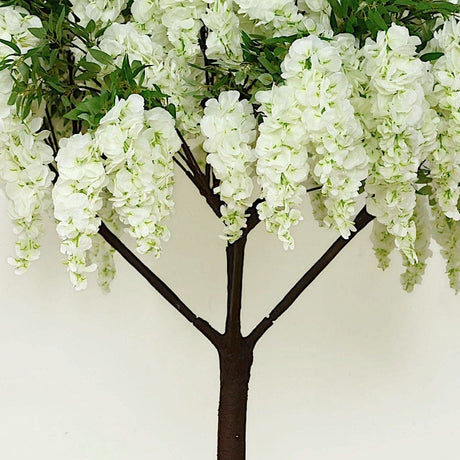 7 ft Freestanding Wisteria Tree With Detachable Metal Base