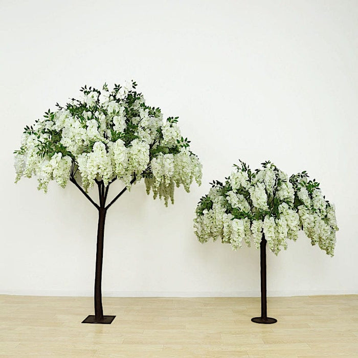 7 ft Freestanding Wisteria Tree With Detachable Metal Base