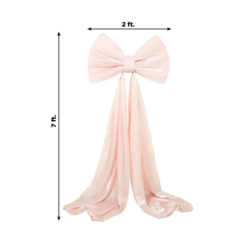 7 ft Giant Bow Tie Decor for Weddings and Events