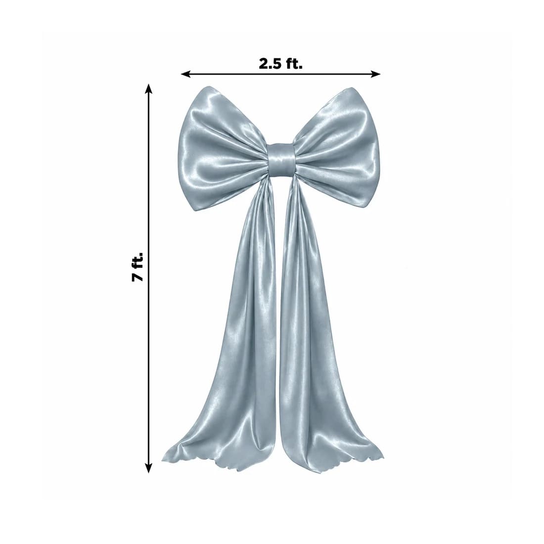 7 ft Giant Bow Tie Decor for Weddings and Events