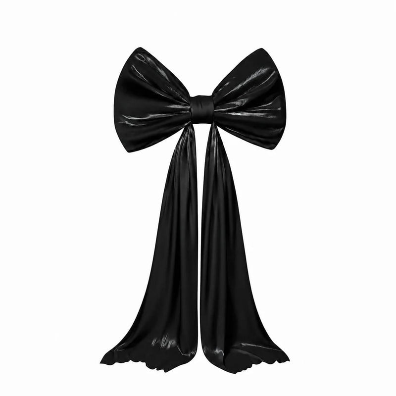 7 ft Giant Bow Tie Decor for Weddings and Events BKDP_DECOR_BOW_6FT_BLK