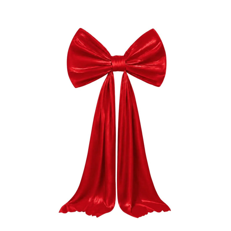 7 ft Giant Bow Tie Decor for Weddings and Events BKDP_DECOR_BOW_6FT_RED