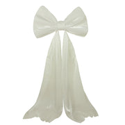 7 ft Giant Bow Tie Decor for Weddings and Events BKDP_DECOR_BOW_6FT_WHT