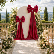 7 ft Giant Velvet Bow Tie Decor for Weddings and Events