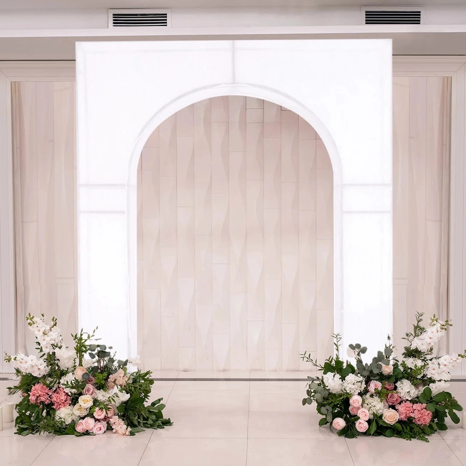 7 ft Spandex Wedding Arch Cover for Arc de Triomphe Stand