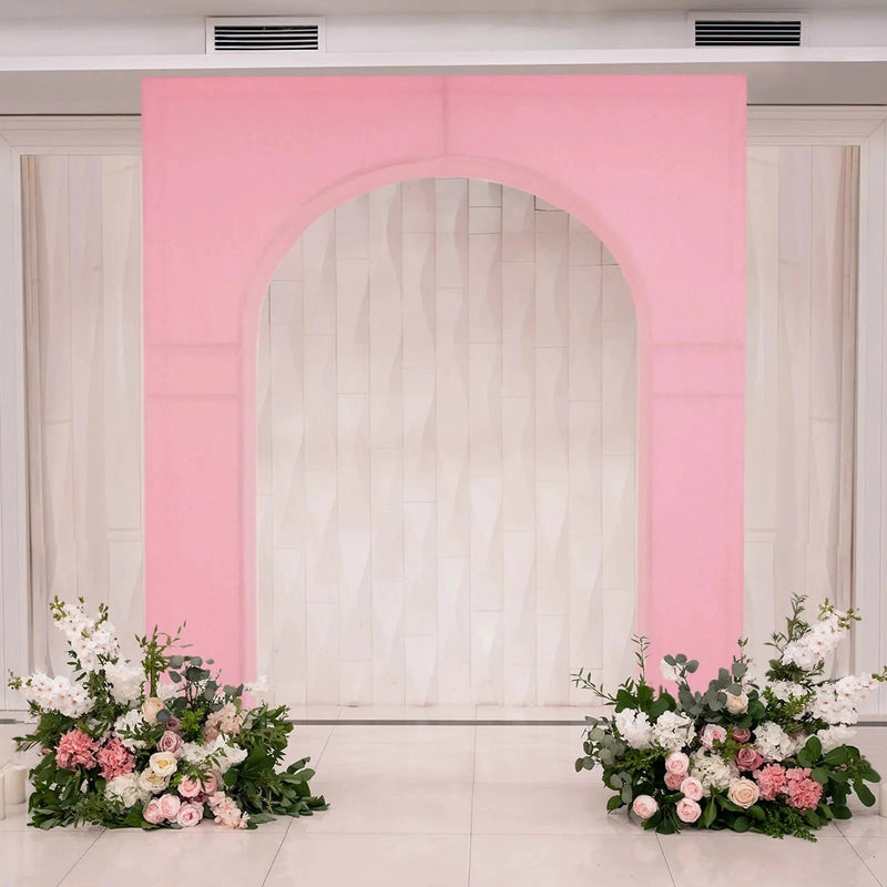 7 ft Spandex Wedding Arch Cover for Arc de Triomphe Stand