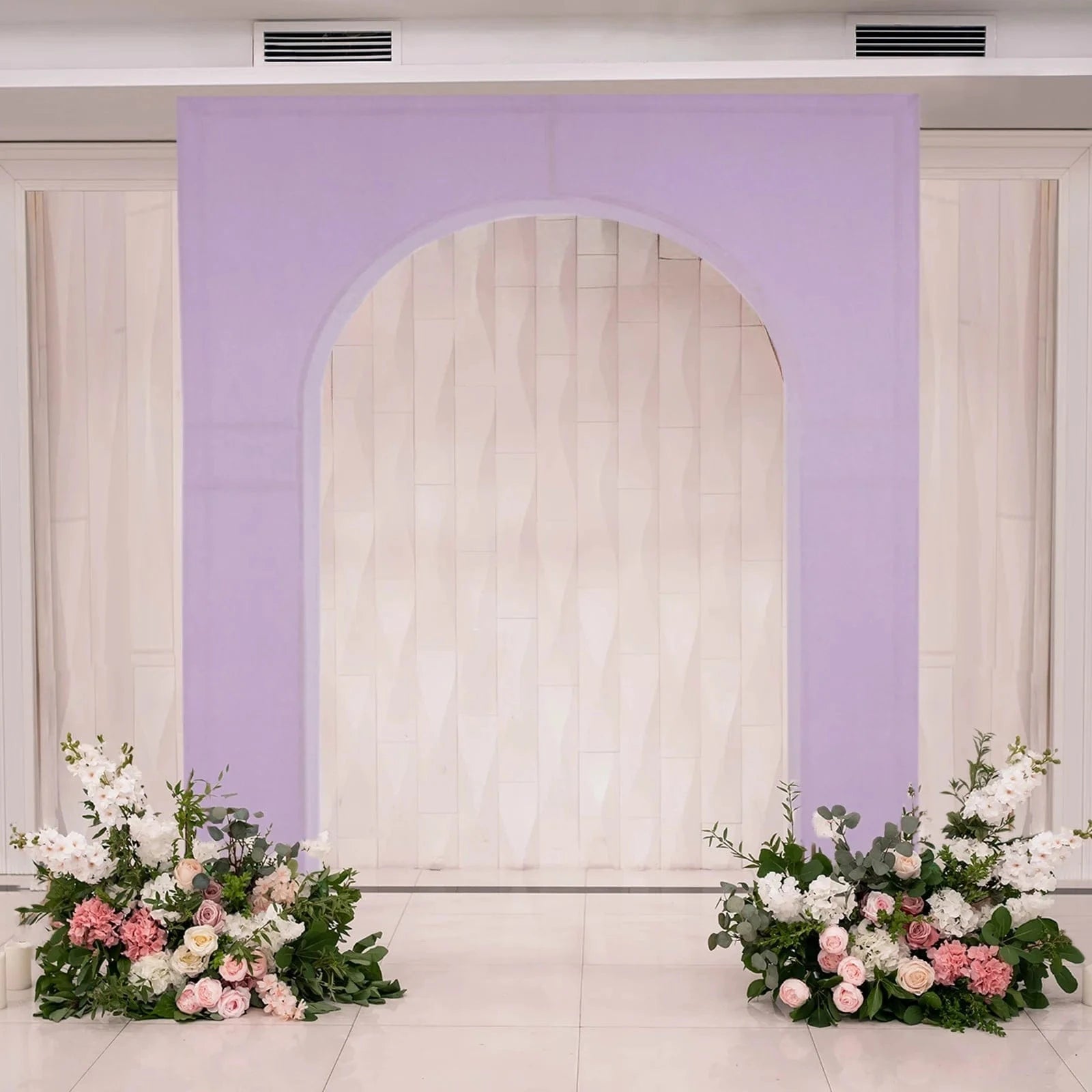 7 ft Spandex Wedding Arch Cover for Arc de Triomphe Stand