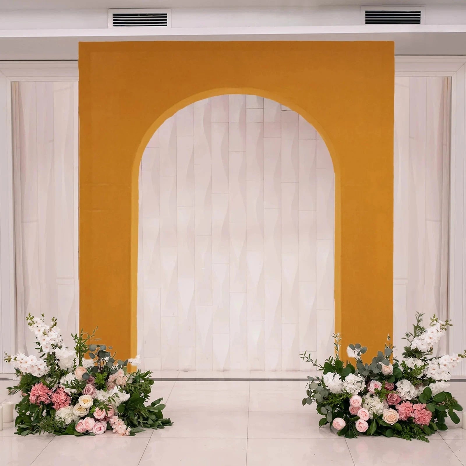 7 ft Spandex Wedding Arch Cover for Arc de Triomphe Stand