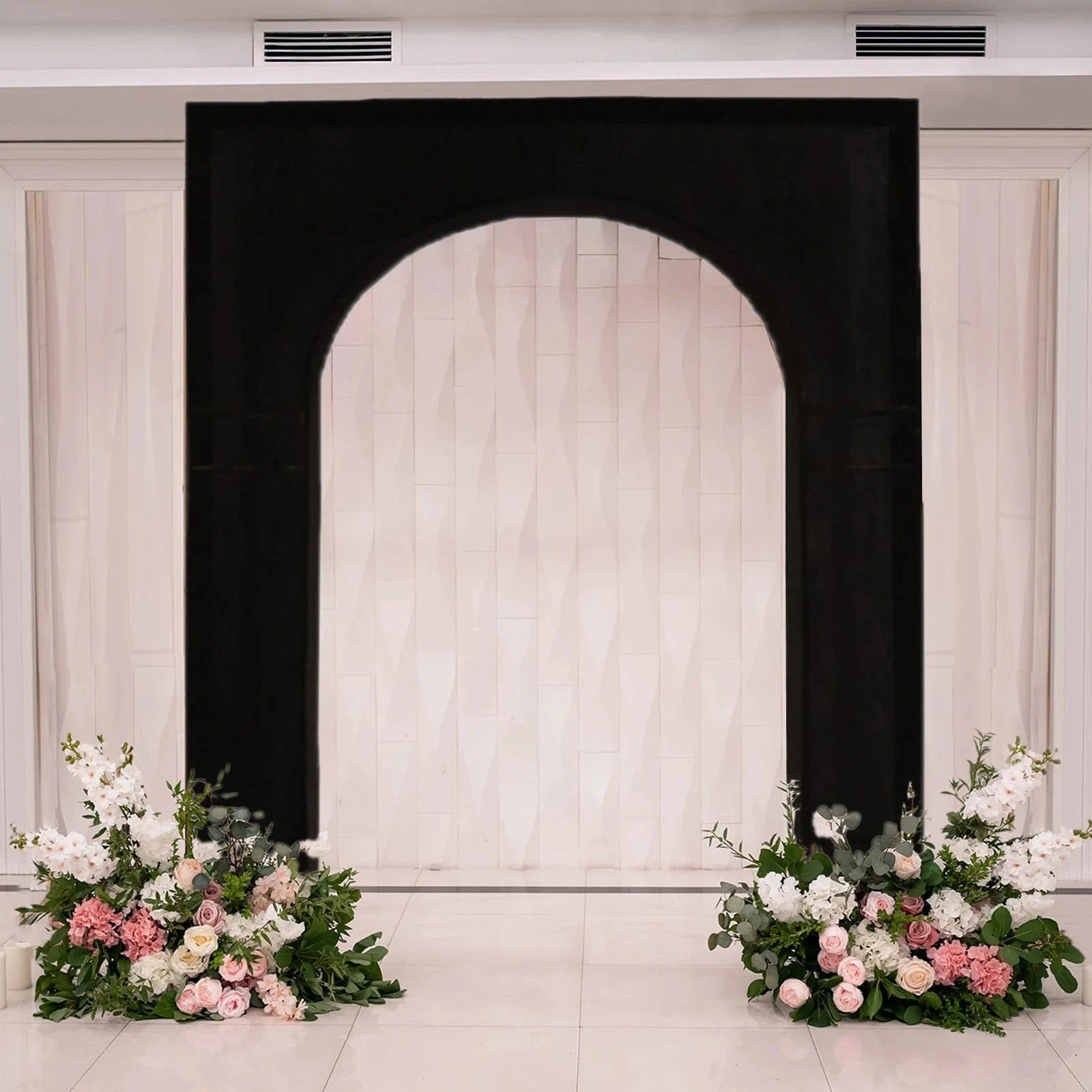 7 ft Spandex Wedding Arch Cover for Arc de Triomphe Stand