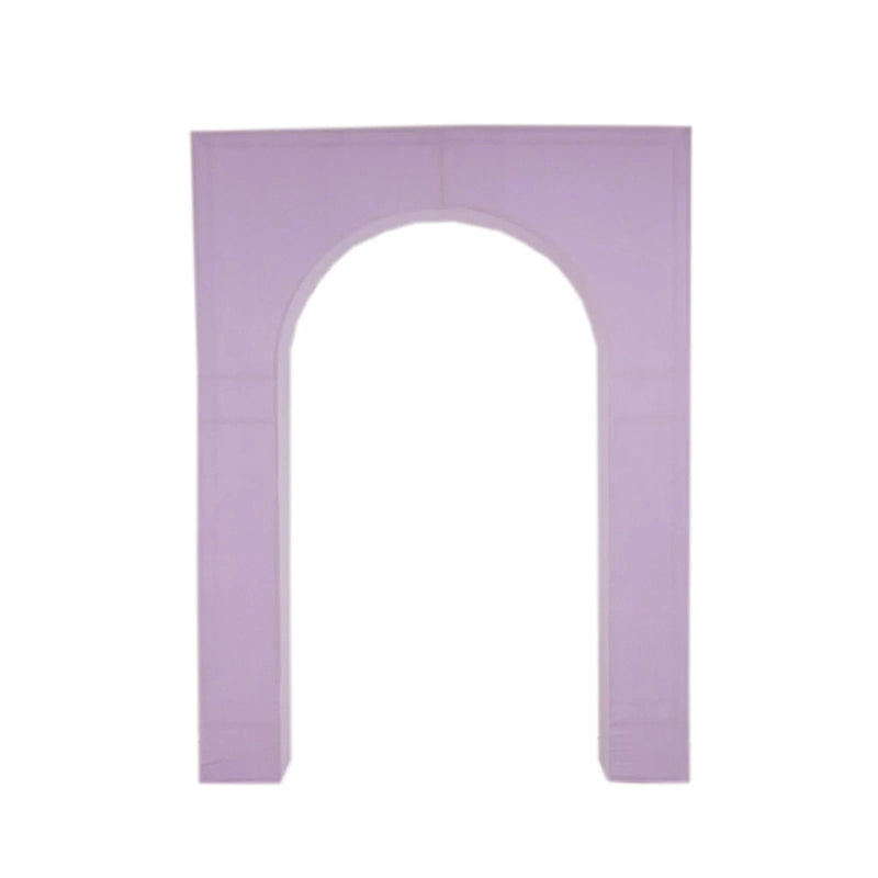 7 ft Spandex Wedding Arch Cover for Arc de Triomphe Stand BKDP_STND_TRIOM_SPX_7_LAV