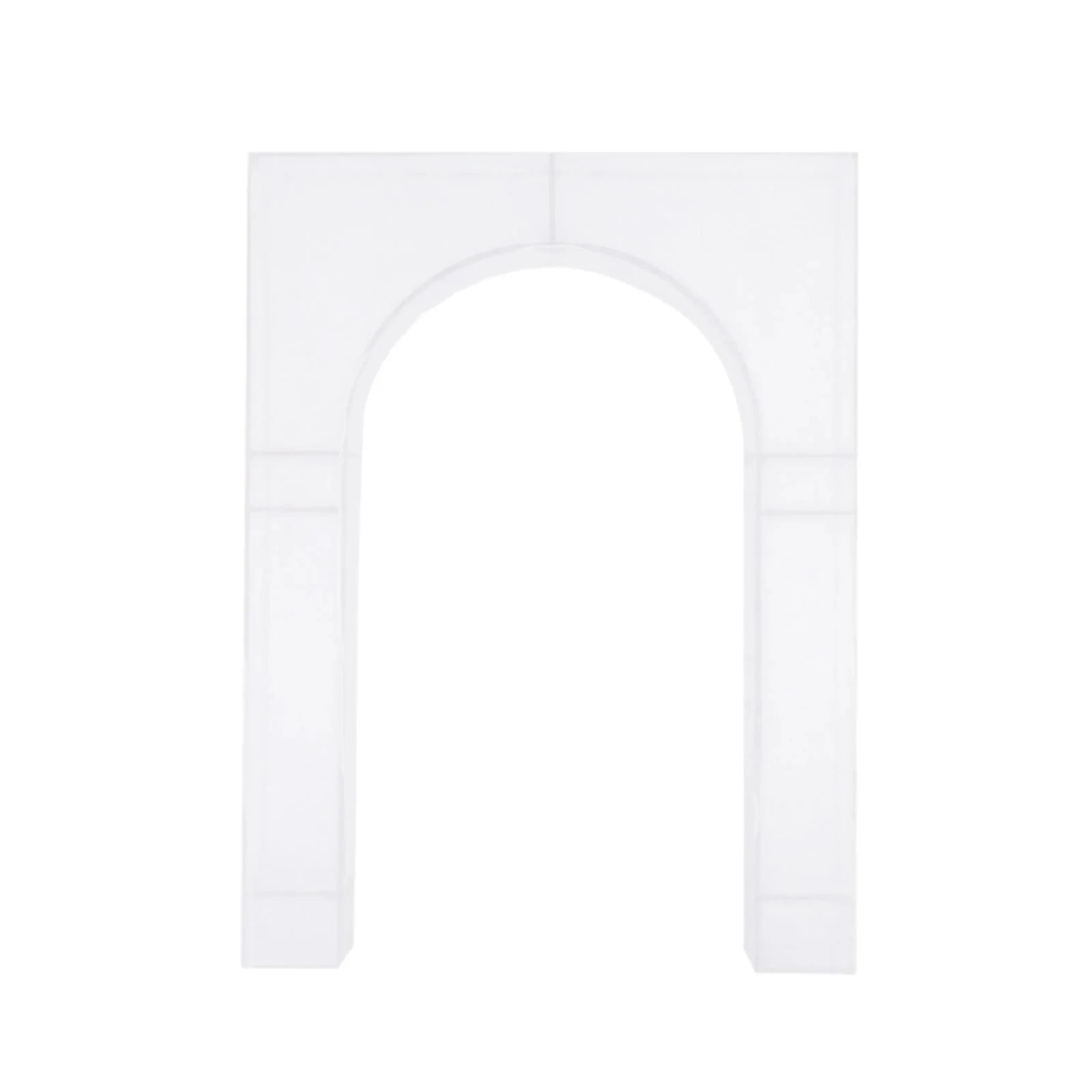 7 ft Spandex Wedding Arch Cover for Arc de Triomphe Stand BKDP_STND_TRIOM_SPX_7_WHT